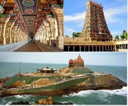 4 Nights-5 Days Bangalore to Kanyakumari-Rameswaram-Madurai Tour Package by Train