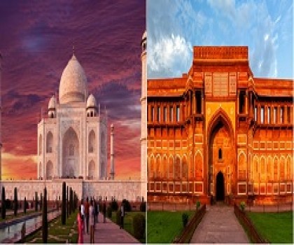 Agra Full Day Tour With Guide by Cab